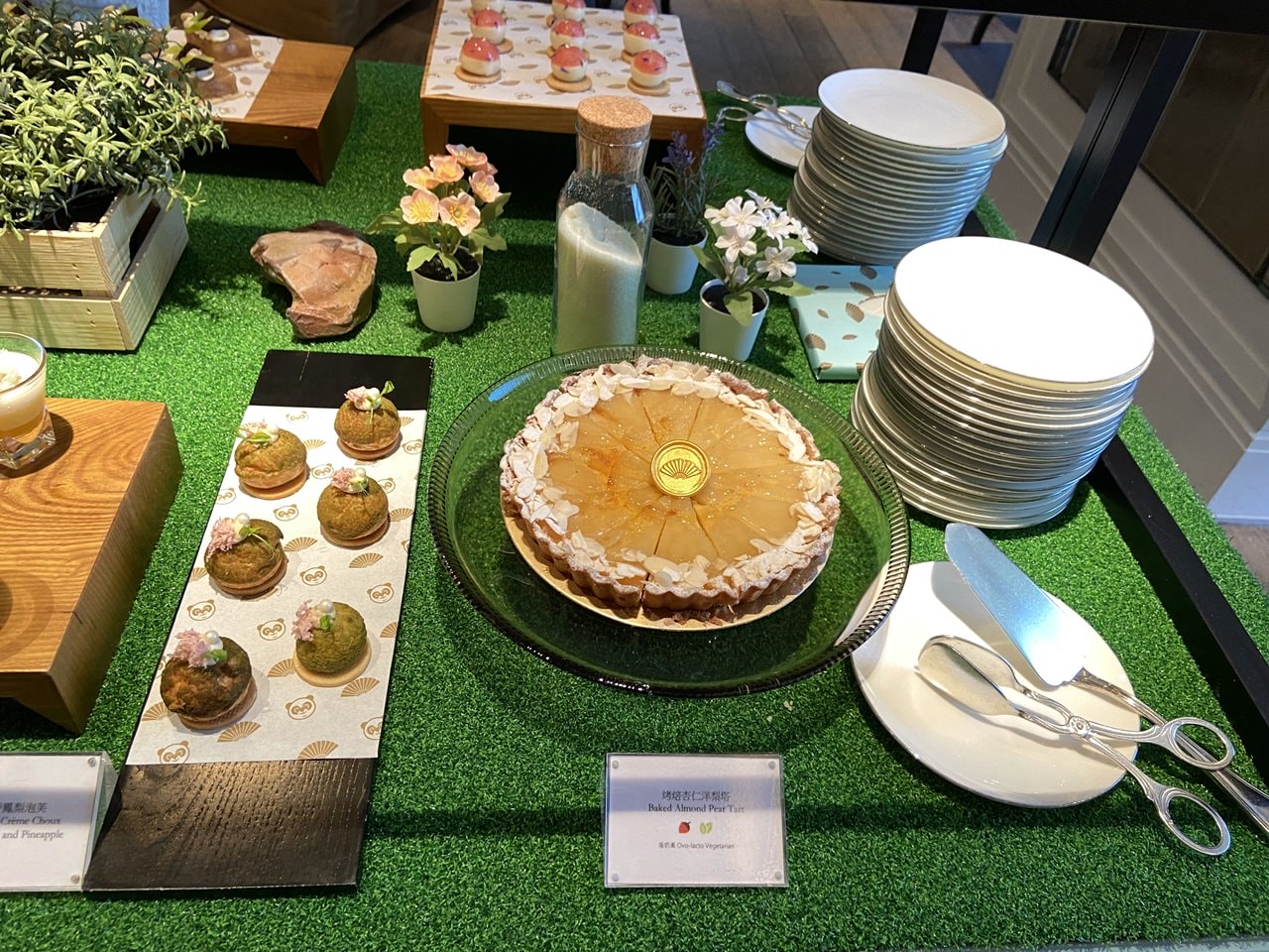 【松山美食】文華東方酒店Buffet-文華Café 週末午間鮮·吃·吧吃到飽-龍蝦/生蠔/帝王蟹/海膽/干貝壽司/雅閣中菜吃到爽! - 第32張圖 甜點