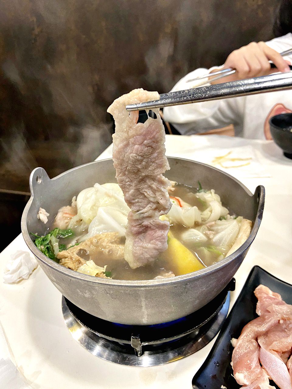 開鍋 open pot