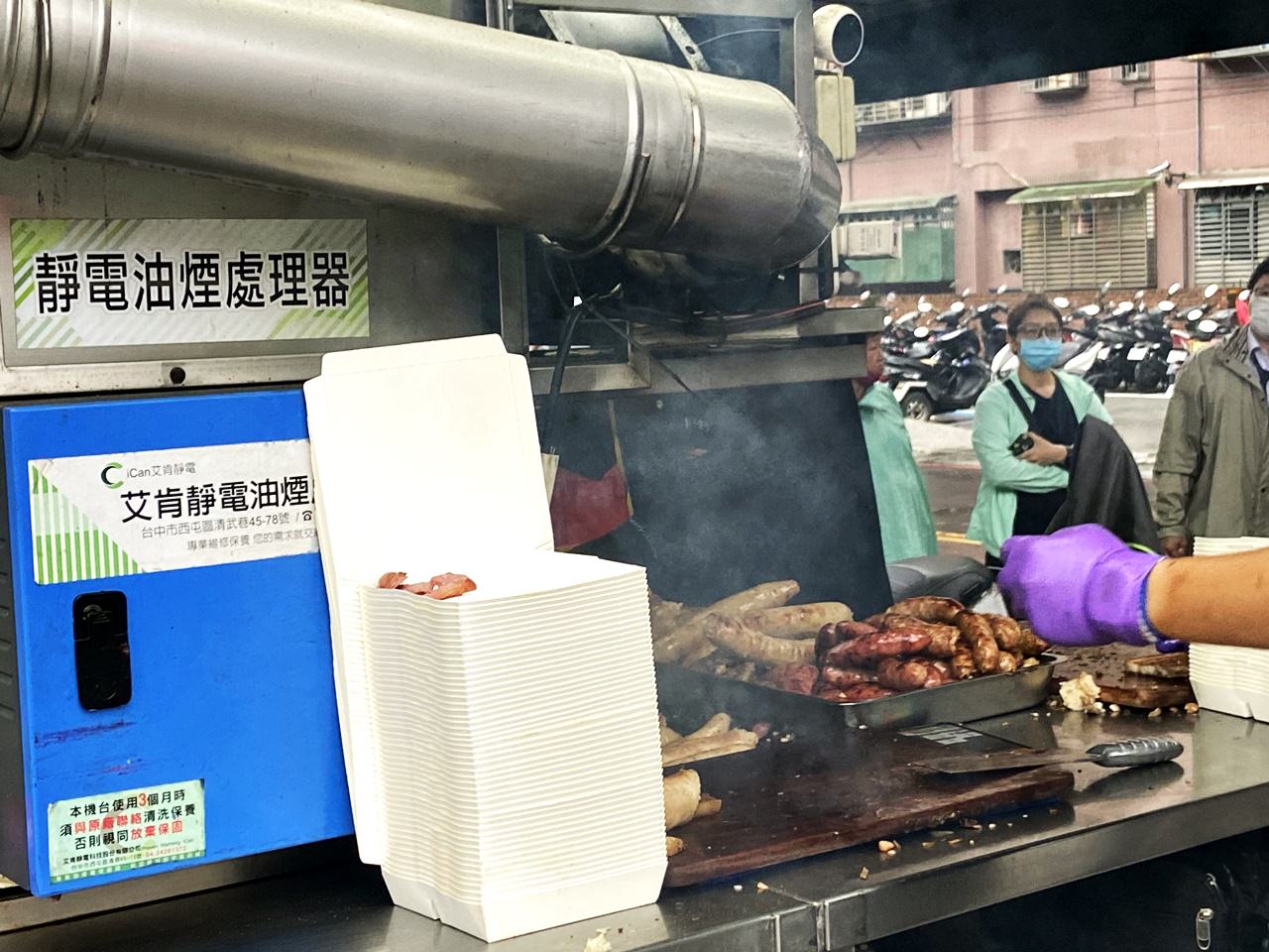 【外帶外送】胖子修行動餐車終於吃到! 推薦花生大腸跟竹筍香腸,總匯特餐全部吃到! (菜單) - 第8張圖