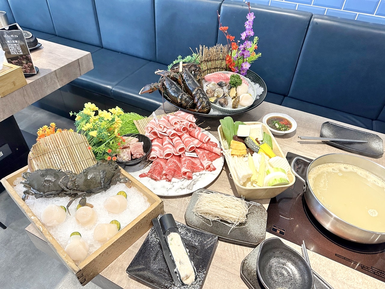 【中山食記】深紅汕頭鍋物台北民權店,2人也可以屠龍計畫,海鮮肉肉搭配汕頭湯頭超讚,店內各種花式活動讓你吃飽飽,近中山國中站 (菜單) - 第17張圖