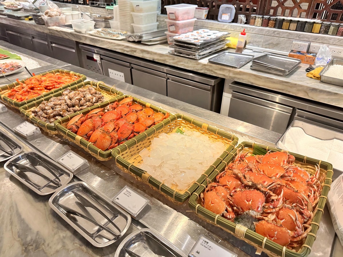 【中山食記】JR東日本大飯店-鉑麗安BRILLIANT吃到飽真實心得 ,南京復興站旁(價錢/訂位方式) - 第2張圖