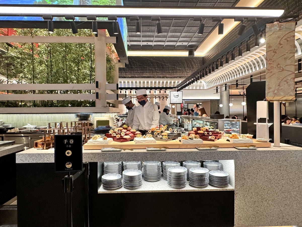 【信義食記】NAGOMI雅 新光A8店 假日午餐吃到飽真實心得位於新光A8,2000元有找吃三個半小時 (價錢/訂位方式) - 第41張圖