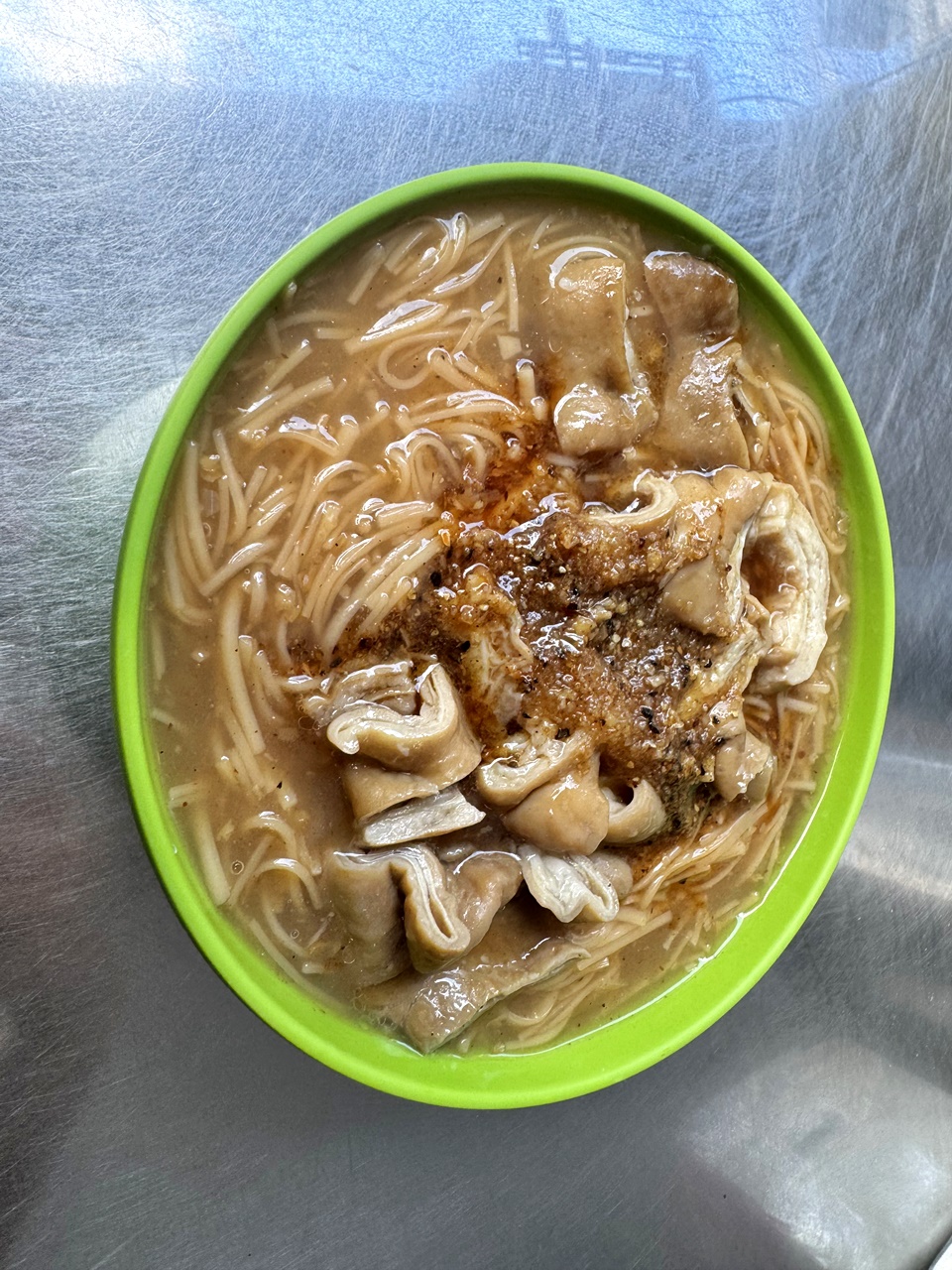 【大安食記】東區紅麵線(原四維紅麵線地址),湯頭豐富的麵線,大腸超入味,近成功國宅(菜單) - 第6張圖
