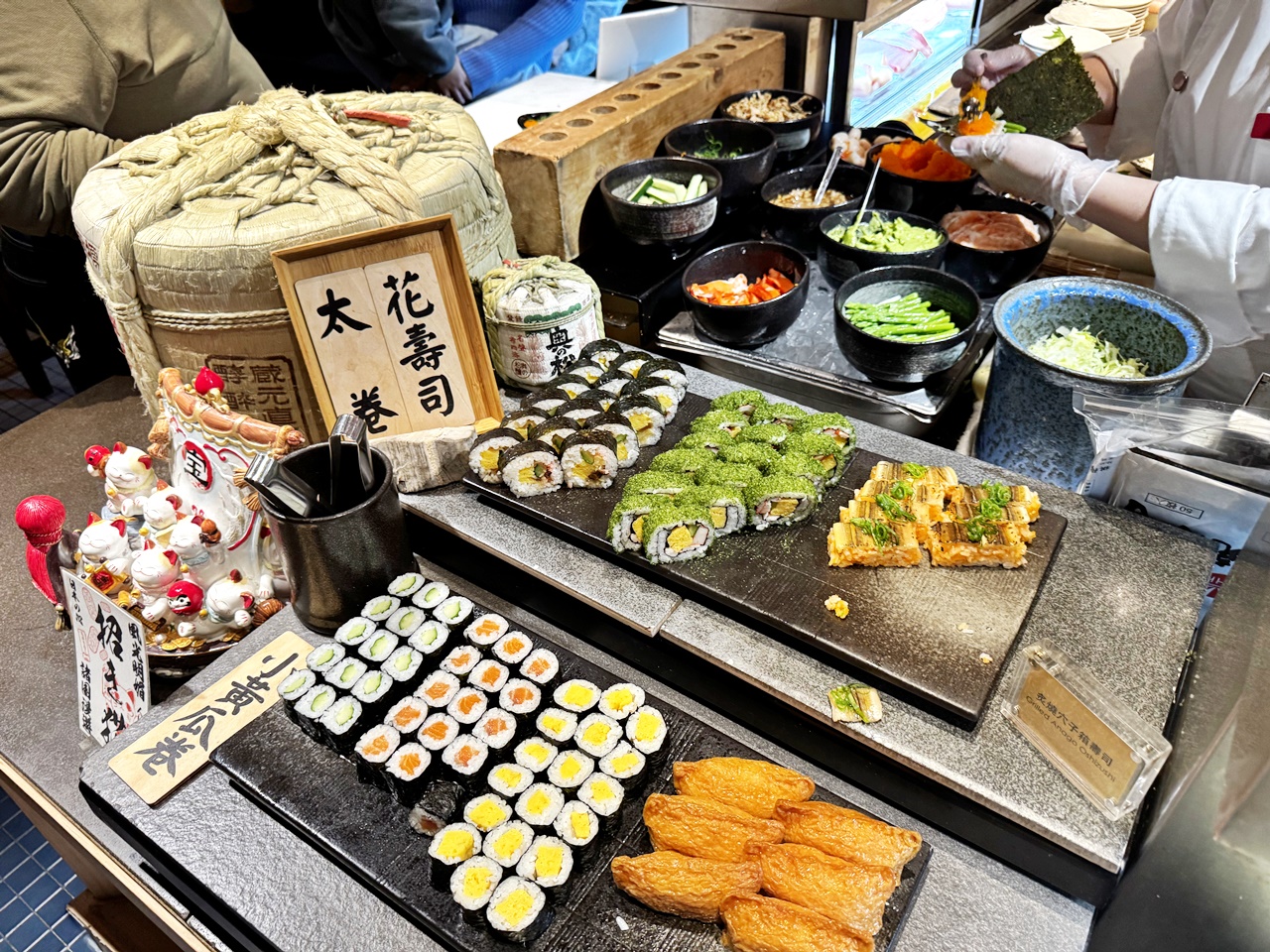 【信義食記】彩日本料理吃到飽假日餐期開箱，位於台北君悅酒店，近捷運市政府/101站(Buffet價錢/訂位方式)