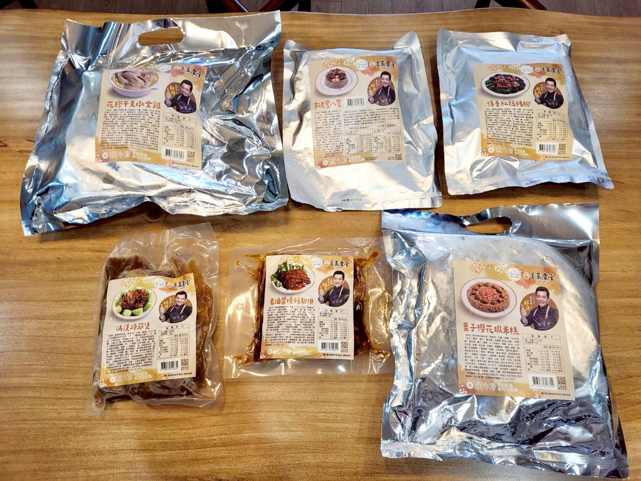 【2026 宅配年菜推薦】愛上新鮮 X 吳秉承師傅聯名年菜組｜承福滿堂團圓宴-精選六菜，大菜簡單輕鬆上桌