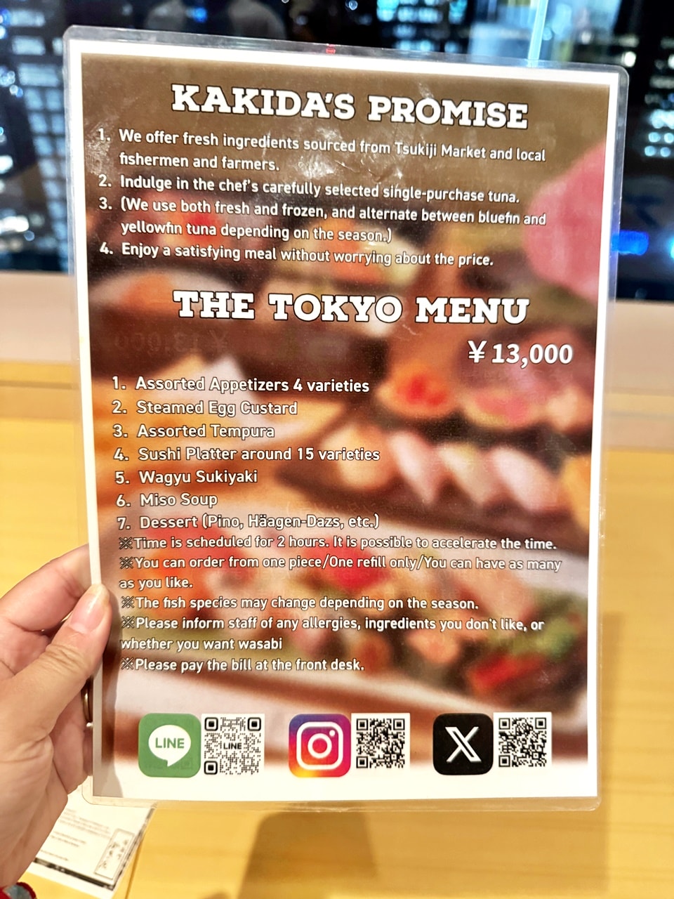 【東京吃到飽】有樂町かきだ (Yurakucho Kakida) 板前壽司吃到飽，黑鮪魚、海膽、干貝壽司無限點！台幣3000元值得嗎? 最新訂位教學與真實心得 (菜單/訂位)