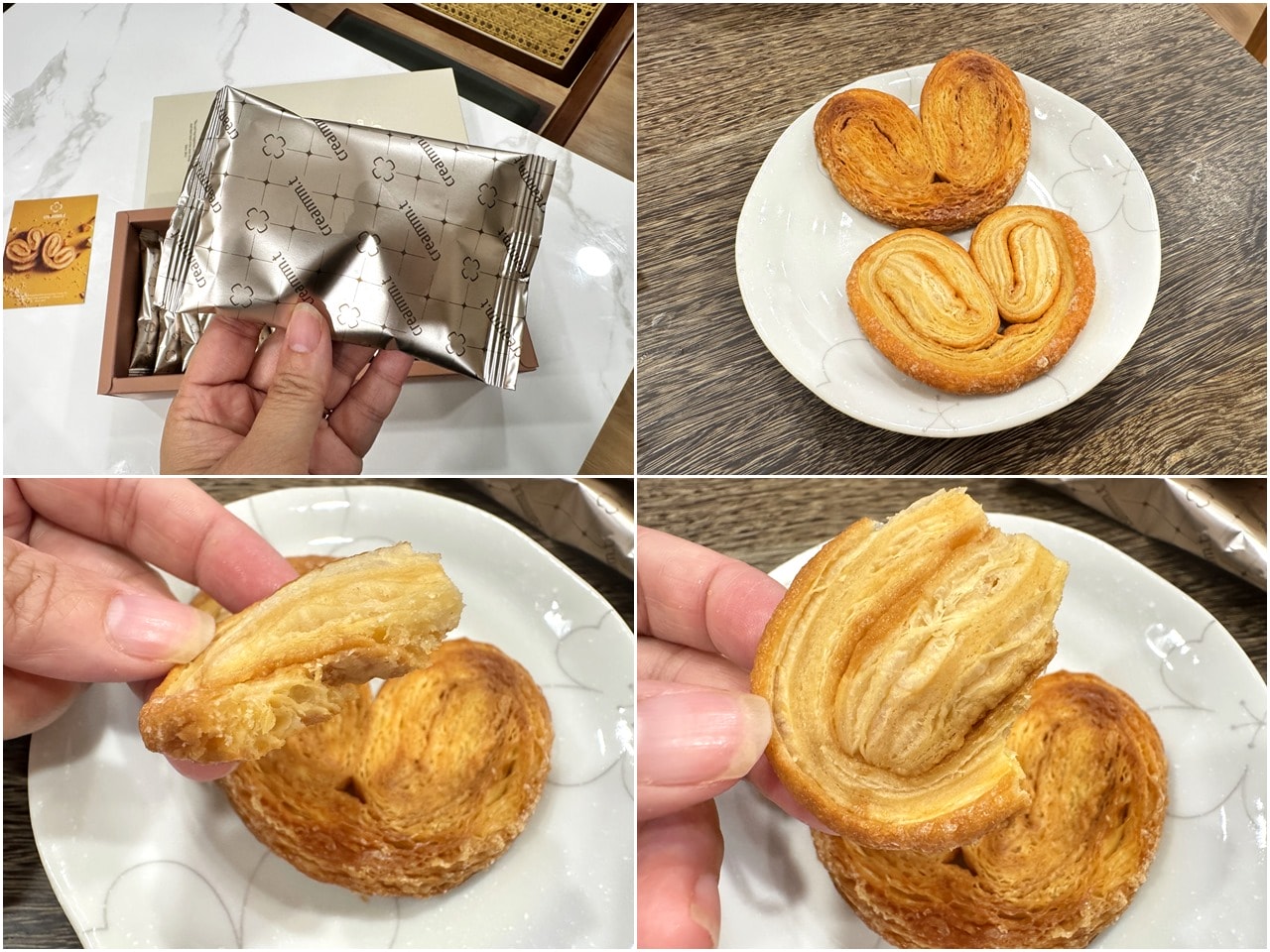 【宅配甜點】creammm.t 家常檸檬塔、司康組合、三溫堂蝴蝶酥、栗子千層派、經典風味冰淇淋-近全商品開箱與心得，奶蛋素友善，台中市十大伴手禮首獎